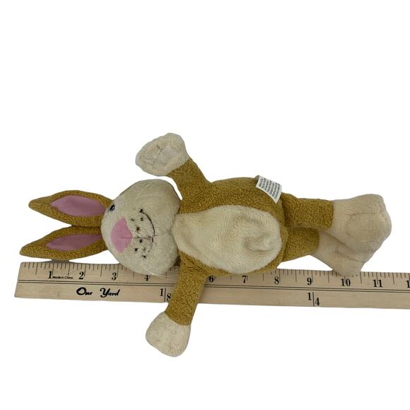 Little Rabbit “Ready For Bed” Bunnies Soft Plush Beanie Toy Little Tiger Press - Picture 11 of 12